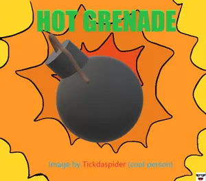 old hot grenade